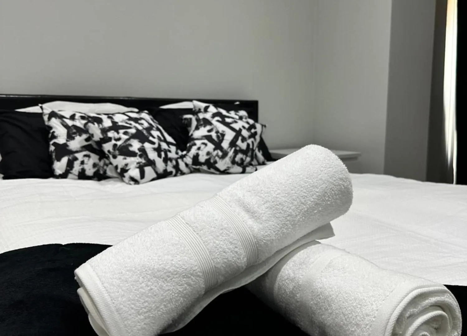 Maison d'hôtes Black & White Double Bedroom Londres Royaume-Uni
